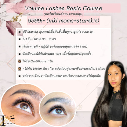 Volume Lashextensions Basic Course