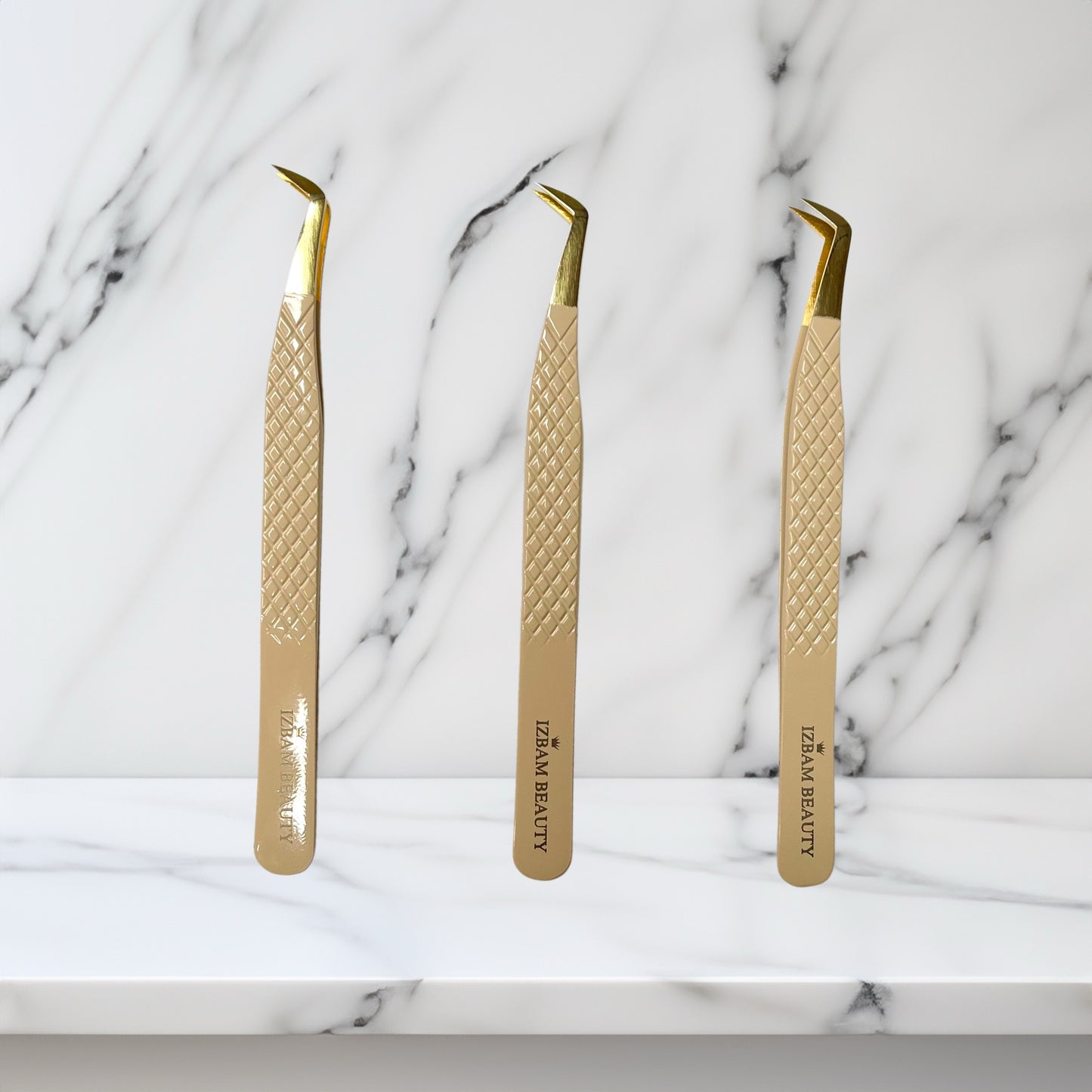 Light Gold Plating Boot Volume Tweezer