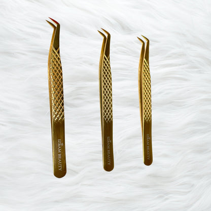 Gold Plating Boot Volume Tweezer