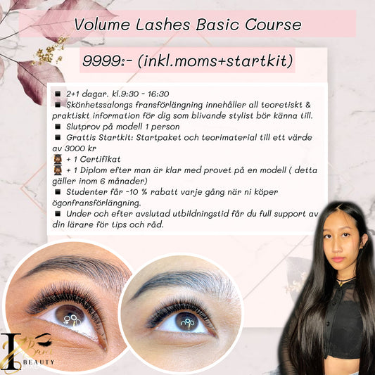 Volume Lashextensions Basic Course