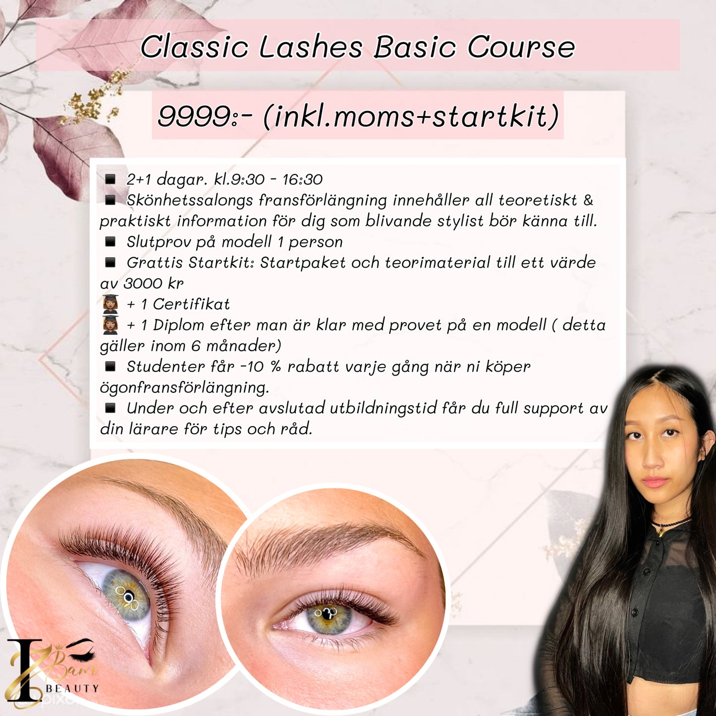 Classic Lashextensions Basic Course