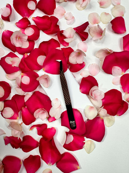 Daimond Grip Rose Gold Volume Tweezer